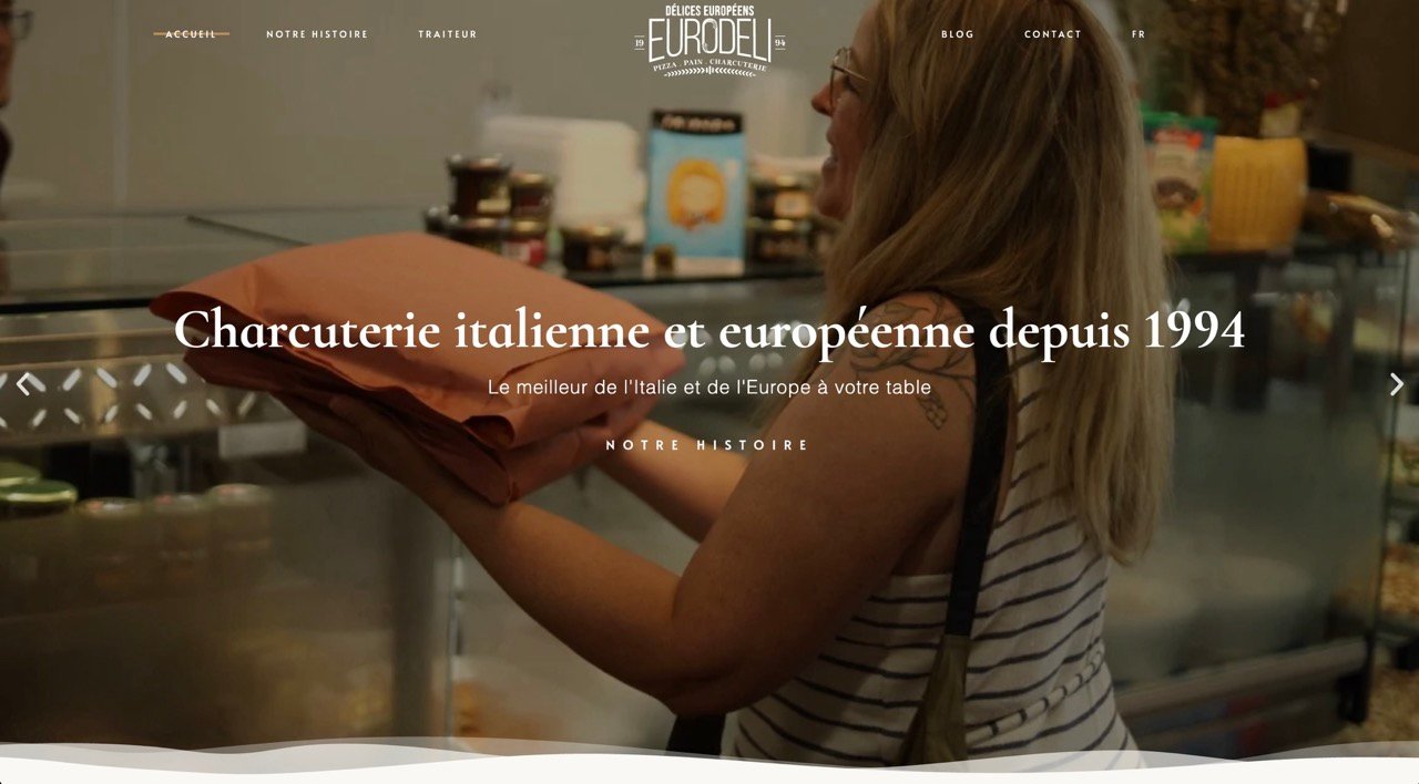 Euro Deli E-commerce Website